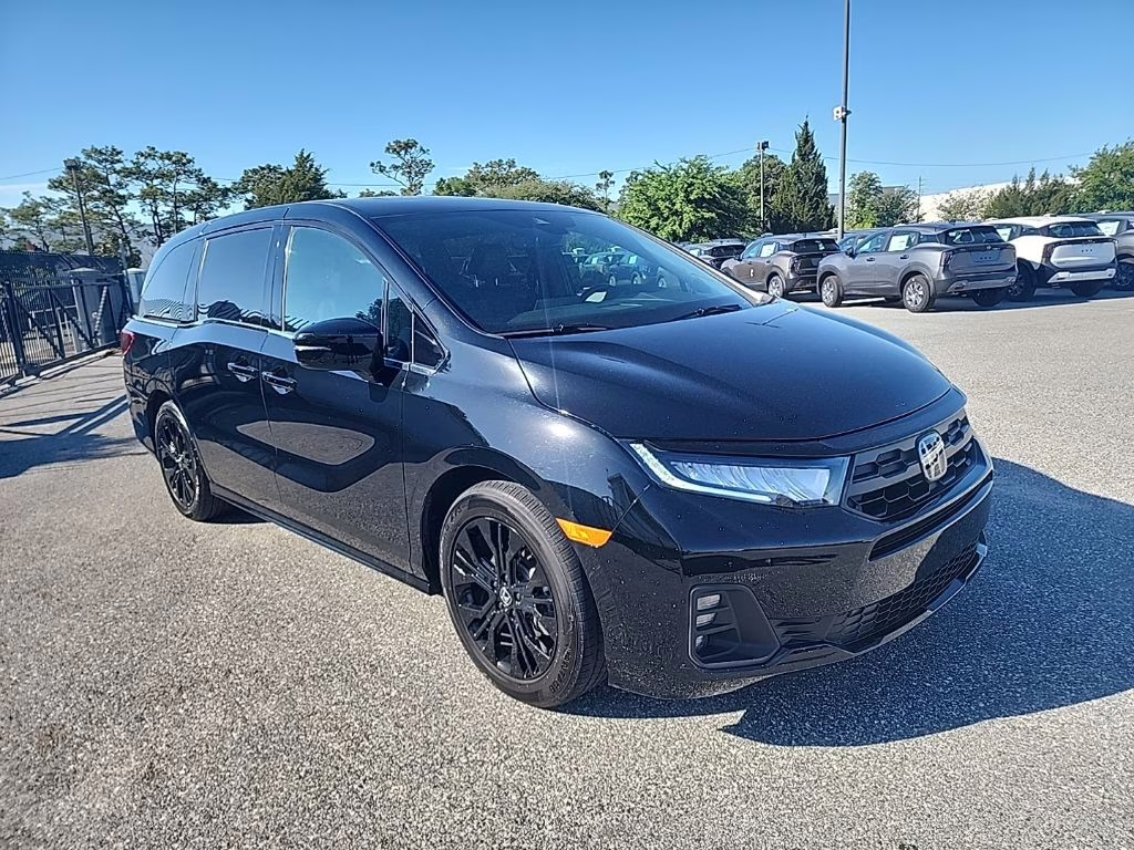 2025 Black Honda Odyssey Sport-L FWD Van