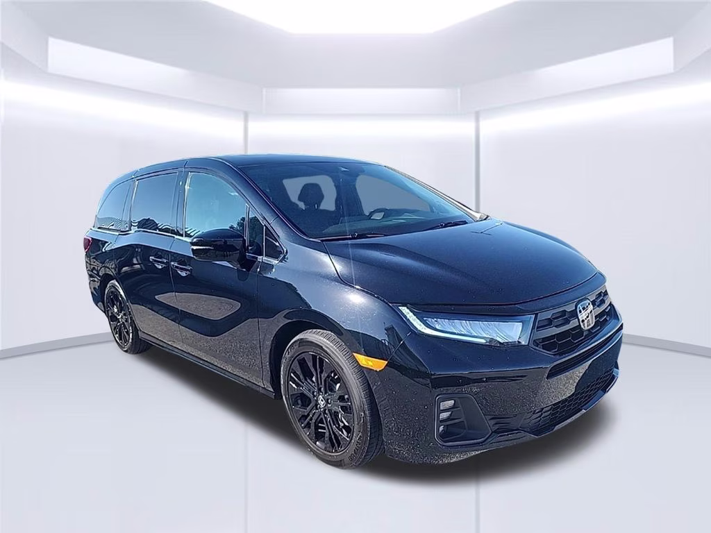 2025 Black Honda Odyssey Sport-L FWD Van