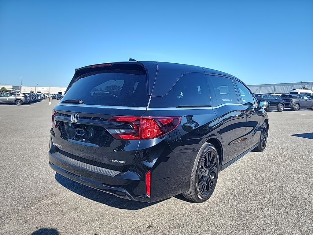 2025 Black Honda Odyssey Sport-L FWD Van