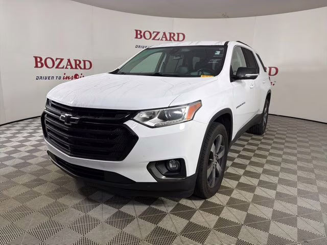 2020 Summit White Chevrolet Traverse 3LT FWD SUV