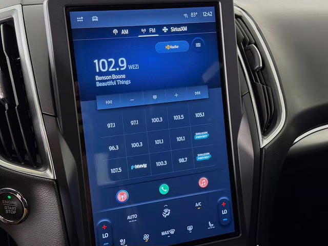 2022 Gray Metallic Ford Edge Titanium AWD SUV