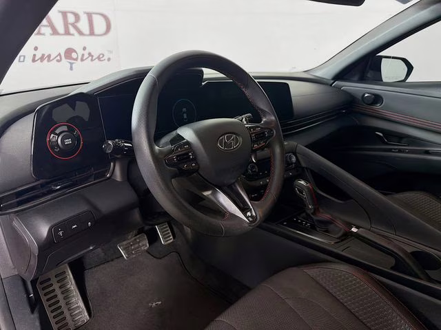 2023 Scarlet Red Hyundai Elantra N Line FWD Sedan