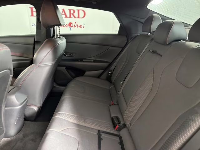 2023 Scarlet Red Hyundai Elantra N Line FWD Sedan