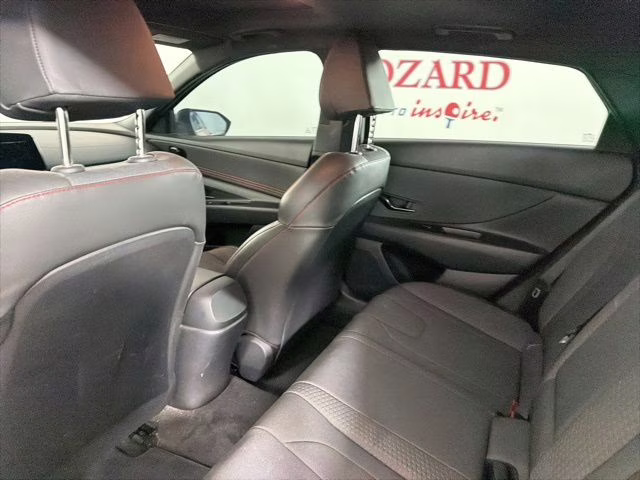 2023 Scarlet Red Hyundai Elantra N Line FWD Sedan