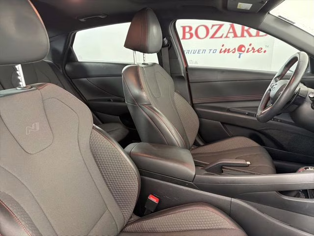 2023 Scarlet Red Hyundai Elantra N Line FWD Sedan
