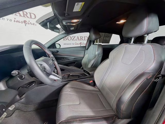 2023 Scarlet Red Hyundai Elantra N Line FWD Sedan