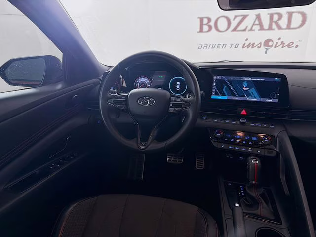 2023 Scarlet Red Hyundai Elantra N Line FWD Sedan