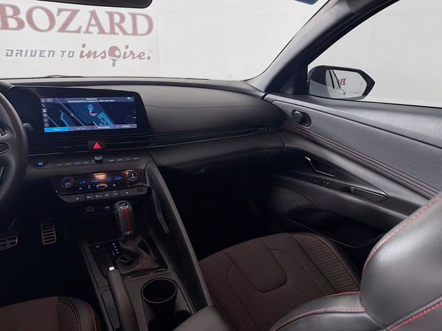 2023 Scarlet Red Hyundai Elantra N Line FWD Sedan