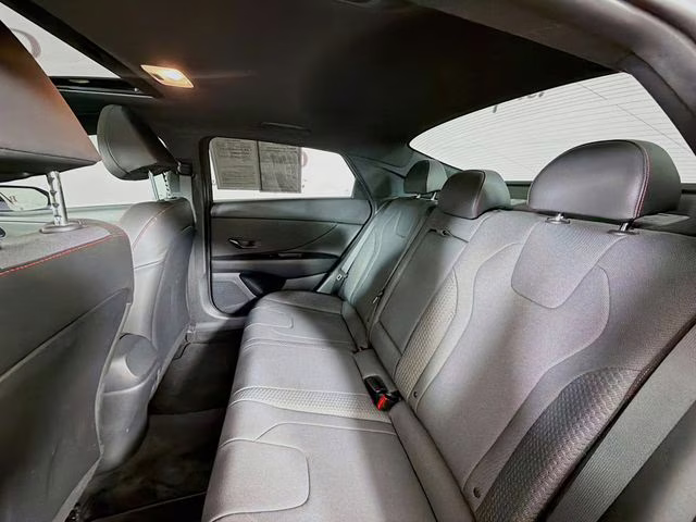2023 Scarlet Red Hyundai Elantra N Line FWD Sedan