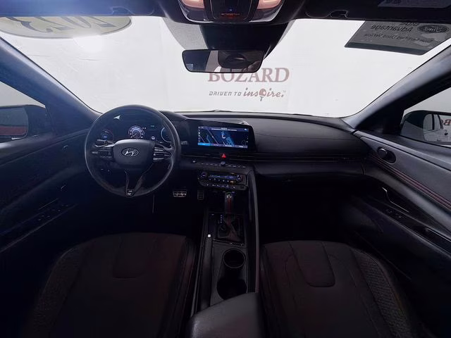 2023 Scarlet Red Hyundai Elantra N Line FWD Sedan