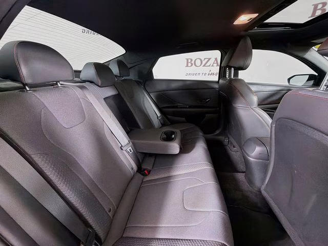 2023 Scarlet Red Hyundai Elantra N Line FWD Sedan