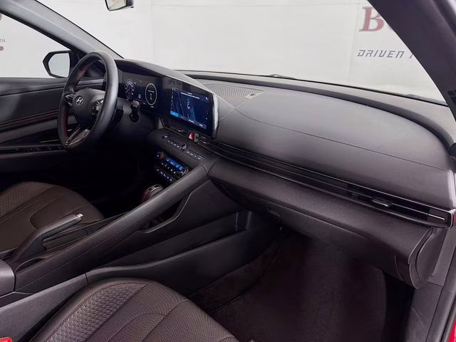 2023 Scarlet Red Hyundai Elantra N Line FWD Sedan