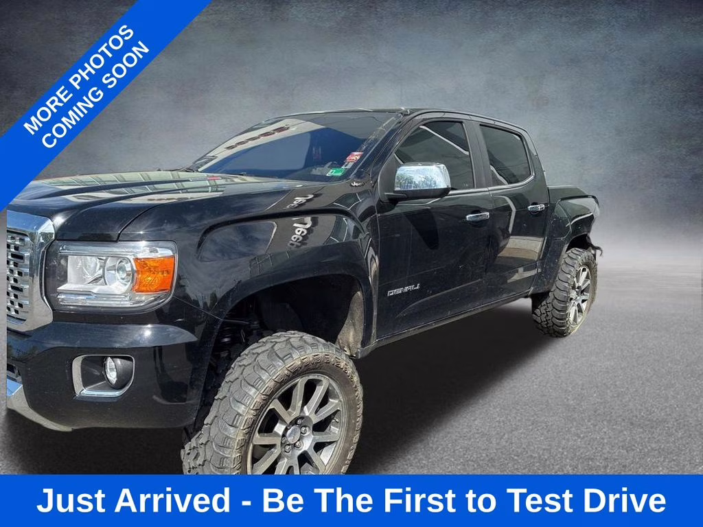 2017 Onyx Black GMC Canyon Denali 4X4 Truck
