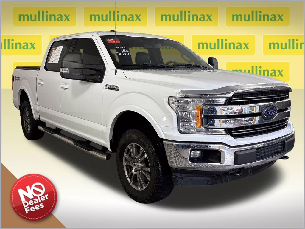 2018 Oxford White Ford F-150 Lariat 4X4 Truck
