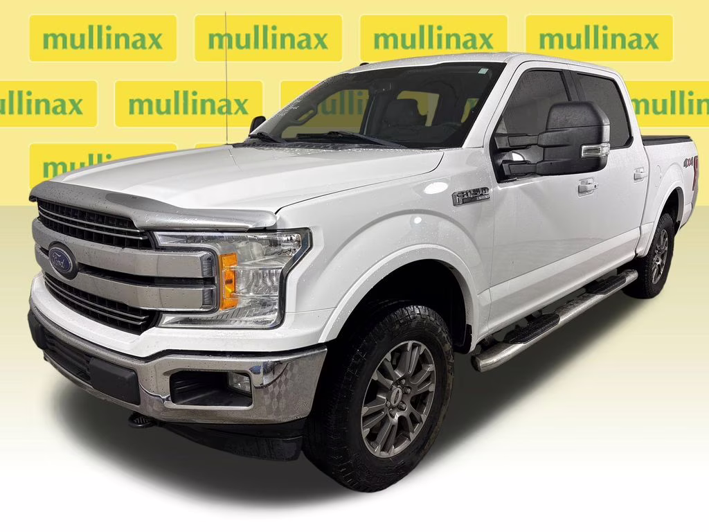 2018 Oxford White Ford F-150 Lariat 4X4 Truck