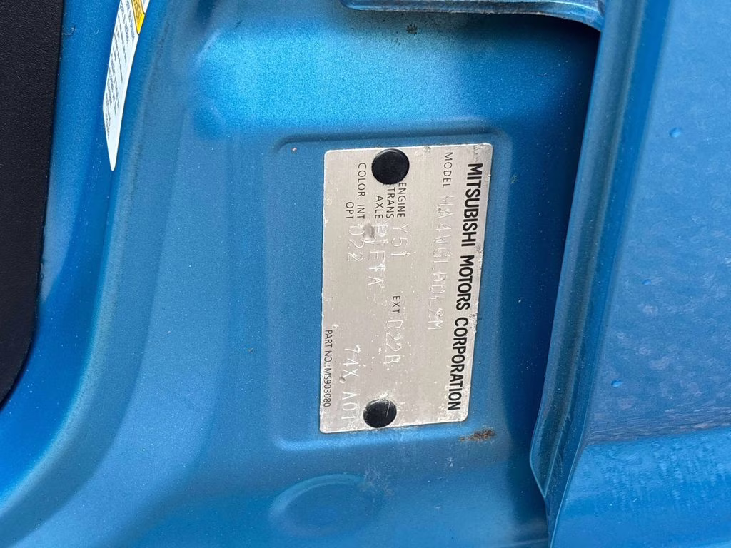 2016 Blue Mitsubishi i-MiEV ES RWD Hatchback