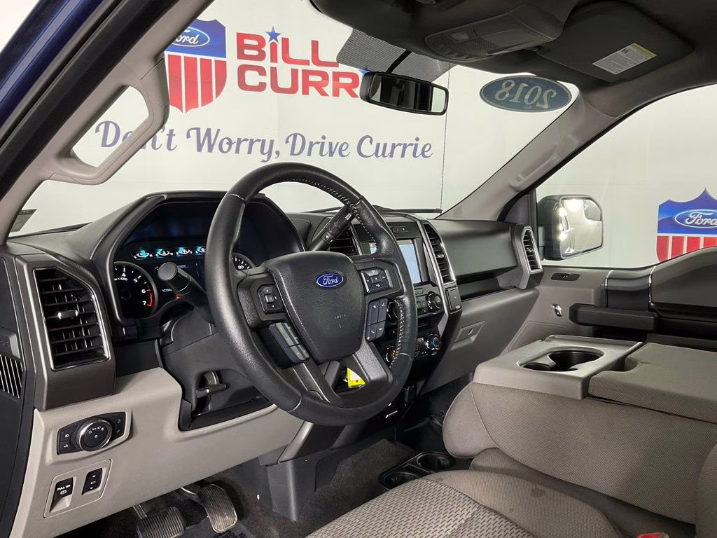 2018 Blue Jeans Metallic Ford F-150 XLT 4X4 Truck