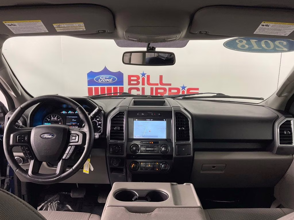 2018 Blue Jeans Metallic Ford F-150 XLT 4X4 Truck