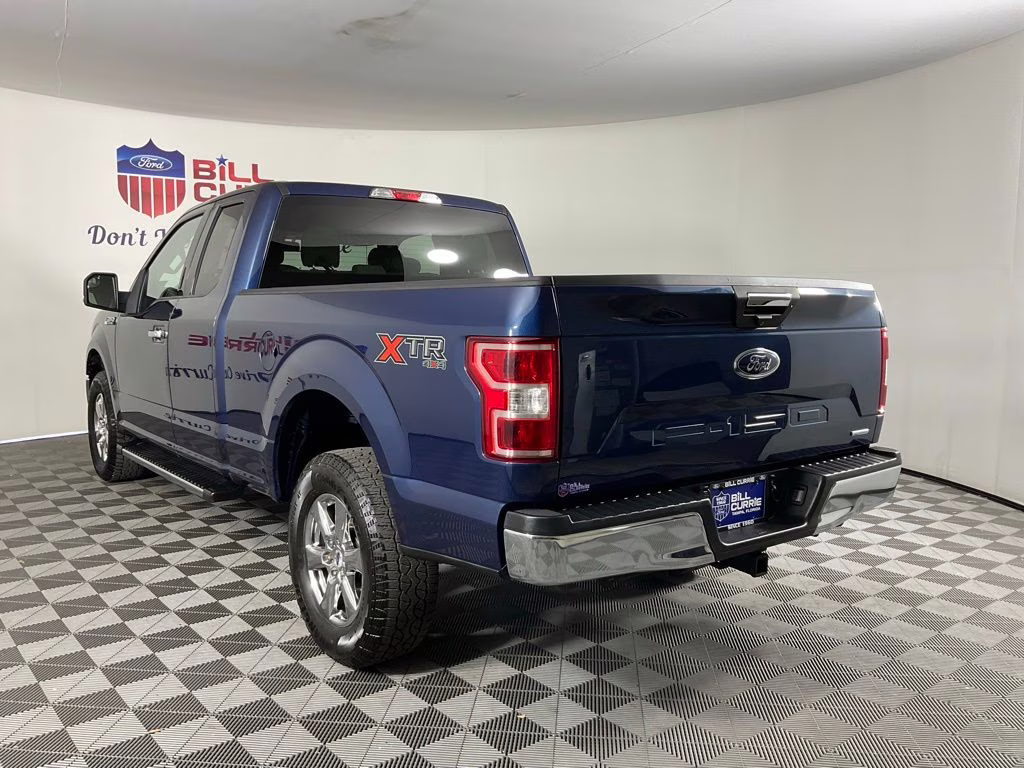 2018 Blue Jeans Metallic Ford F-150 XLT 4X4 Truck