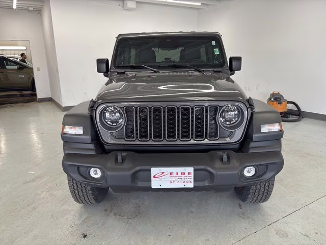 2026 Granite Crystal Metallic Clearcoat Jeep Wrangler Sport S 4X4 SUV