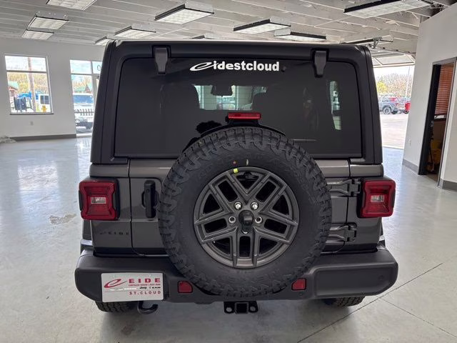 2026 Granite Crystal Metallic Clearcoat Jeep Wrangler Sport S 4X4 SUV