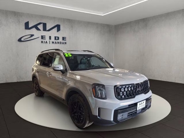 2025 Wolf Gray Kia Telluride SX-Prestige X-Line AWD SUV