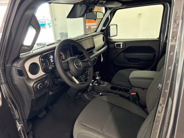 2026 Granite Crystal Metallic Clearcoat Jeep Wrangler Sport S 4X4 SUV