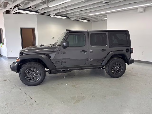2026 Granite Crystal Metallic Clearcoat Jeep Wrangler Sport S 4X4 SUV