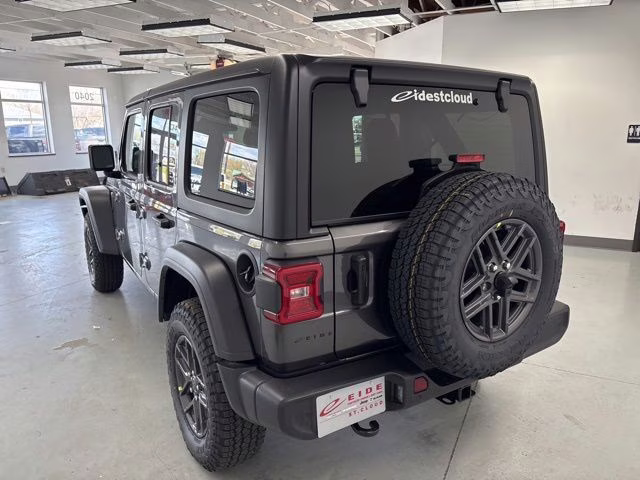 2026 Granite Crystal Metallic Clearcoat Jeep Wrangler Sport S 4X4 SUV