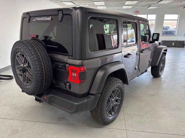 2026 Granite Crystal Metallic Clearcoat Jeep Wrangler Sport S 4X4 SUV