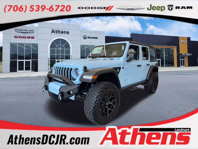 2026 Black Clearcoat Jeep Wrangler Willys 4X4 Convertible