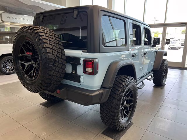 2026 Black Clearcoat Jeep Wrangler Willys 4X4 Convertible