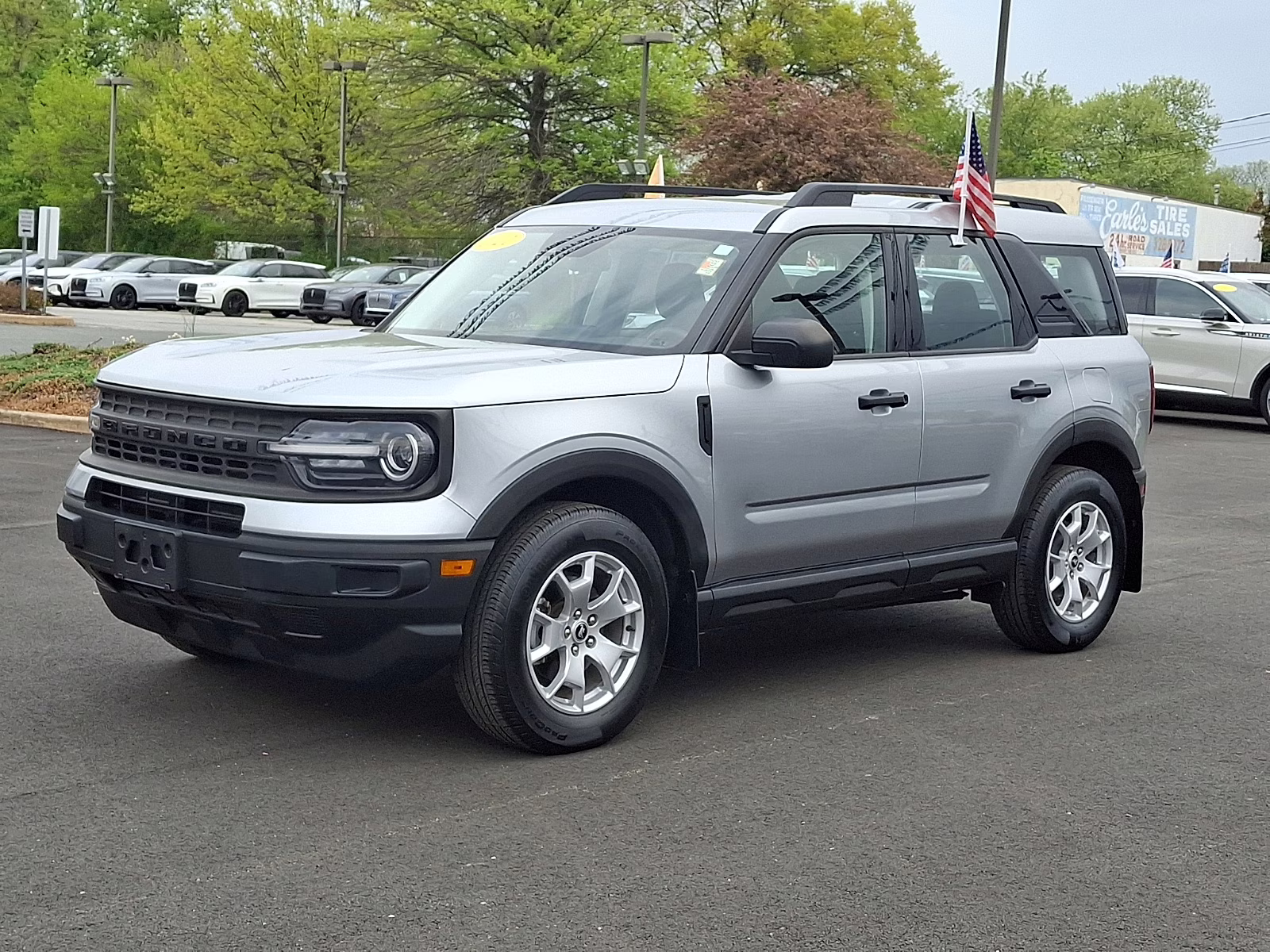 2021 Silver Metallic Ford Bronco Sport 4X4