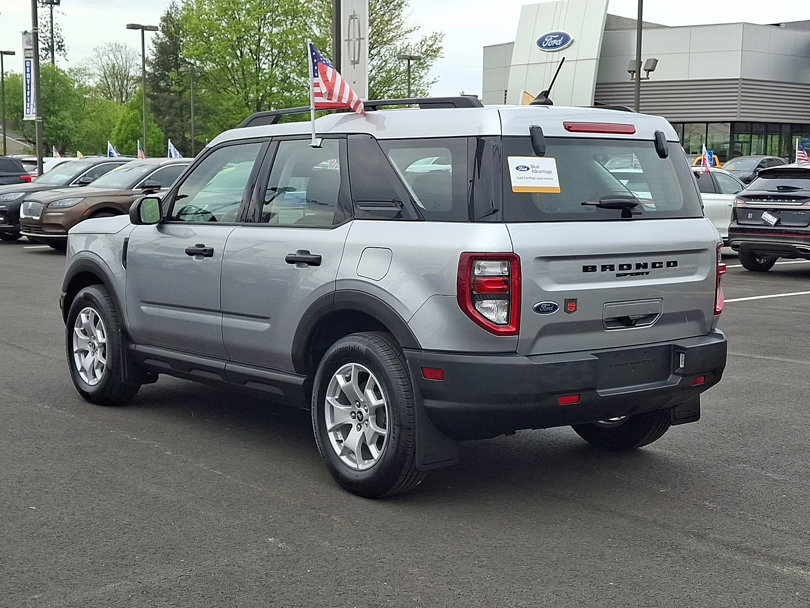 2021 Silver Metallic Ford Bronco Sport 4X4