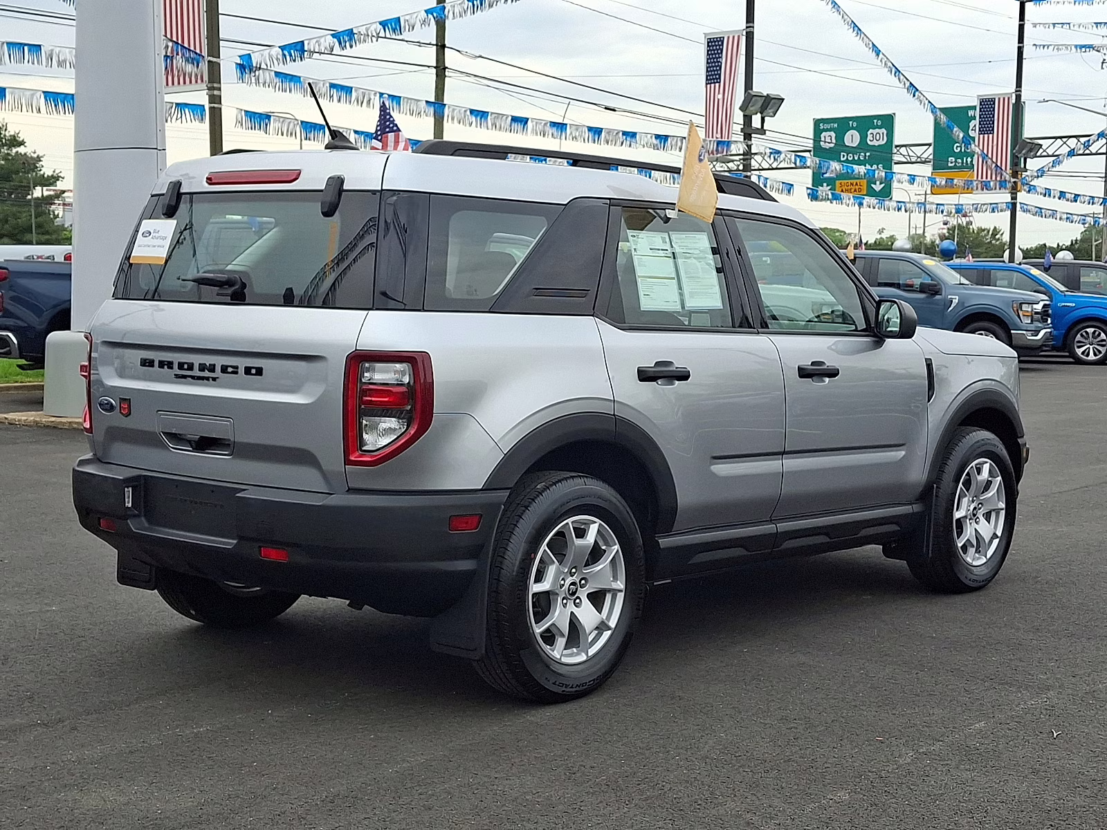 2021 Silver Metallic Ford Bronco Sport 4X4