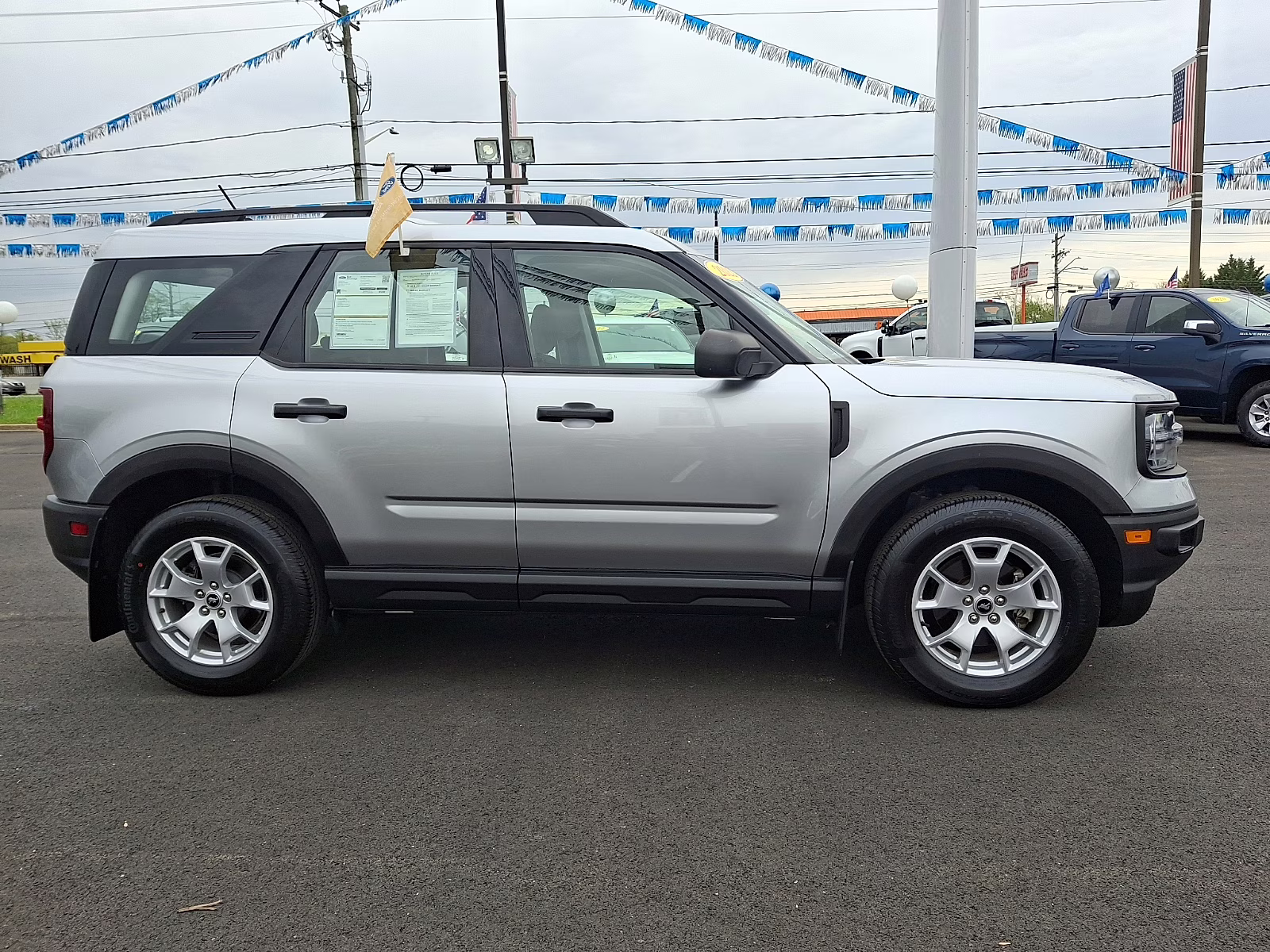 2021 Silver Metallic Ford Bronco Sport 4X4
