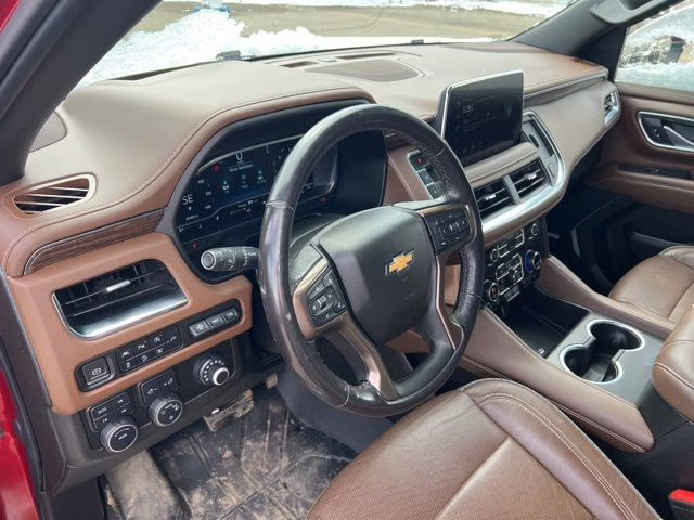 2022 Cherry Red Tintcoat Chevrolet Suburban High Country 4X4 SUV