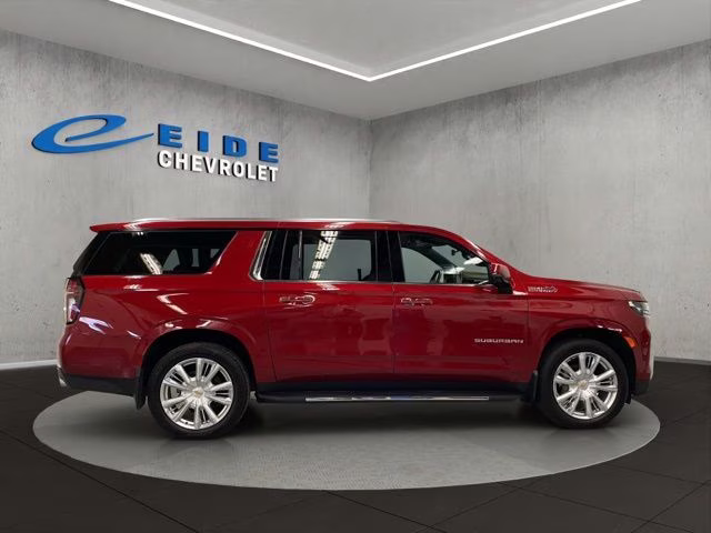 2022 Cherry Red Tintcoat Chevrolet Suburban High Country 4X4 SUV