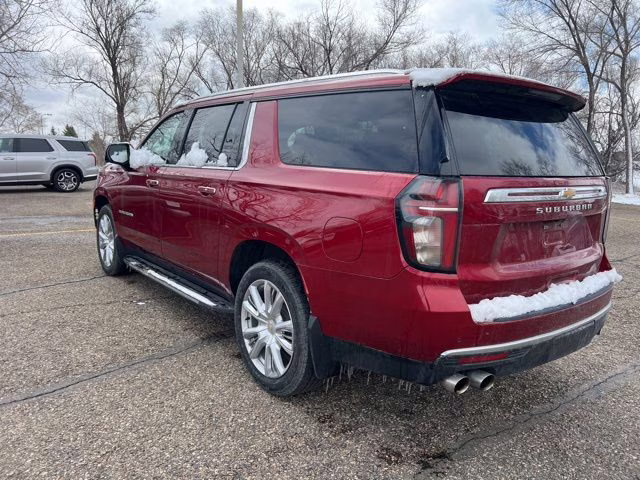 2022 Cherry Red Tintcoat Chevrolet Suburban High Country 4X4 SUV