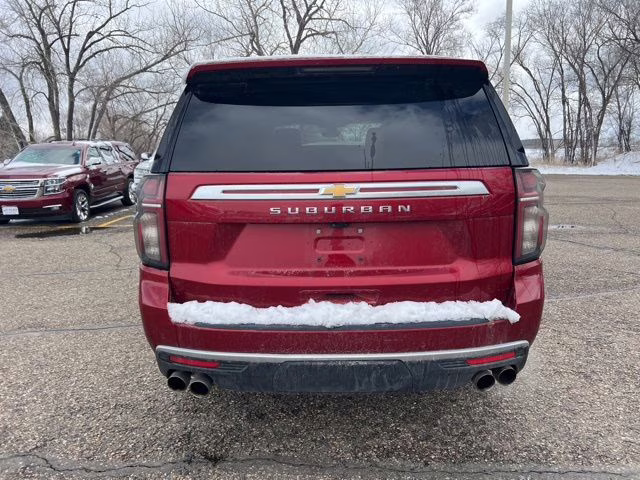 2022 Cherry Red Tintcoat Chevrolet Suburban High Country 4X4 SUV
