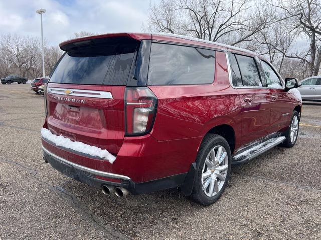 2022 Cherry Red Tintcoat Chevrolet Suburban High Country 4X4 SUV