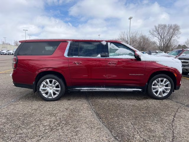 2022 Cherry Red Tintcoat Chevrolet Suburban High Country 4X4 SUV