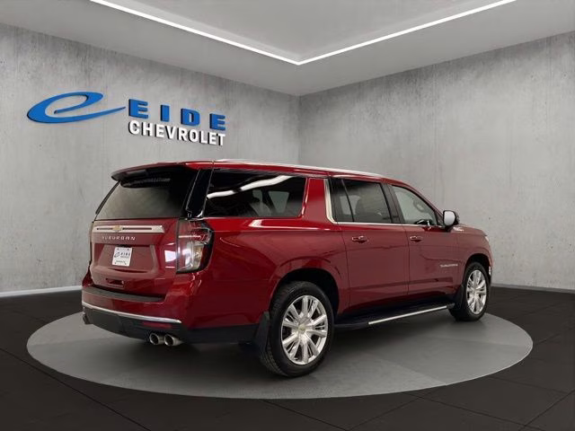 2022 Cherry Red Tintcoat Chevrolet Suburban High Country 4X4 SUV