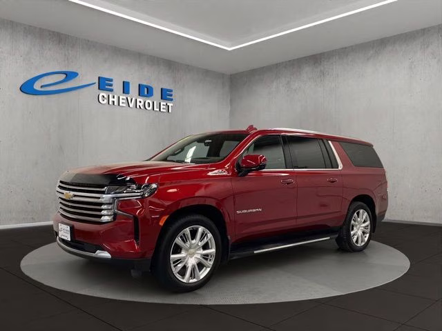 2022 Cherry Red Tintcoat Chevrolet Suburban High Country 4X4 SUV