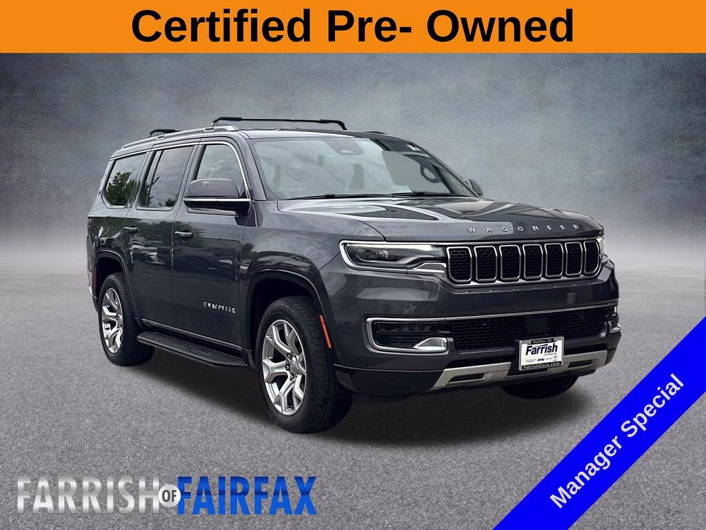 2022 Baltic Gray Metallic Clearcoat Jeep Wagoneer Series II 4X4 SUV