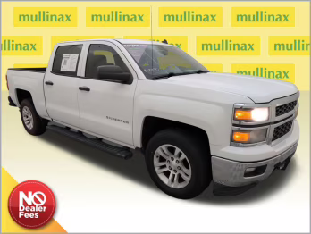 2014 Summit White Chevrolet Silverado 1500 LT RWD Truck