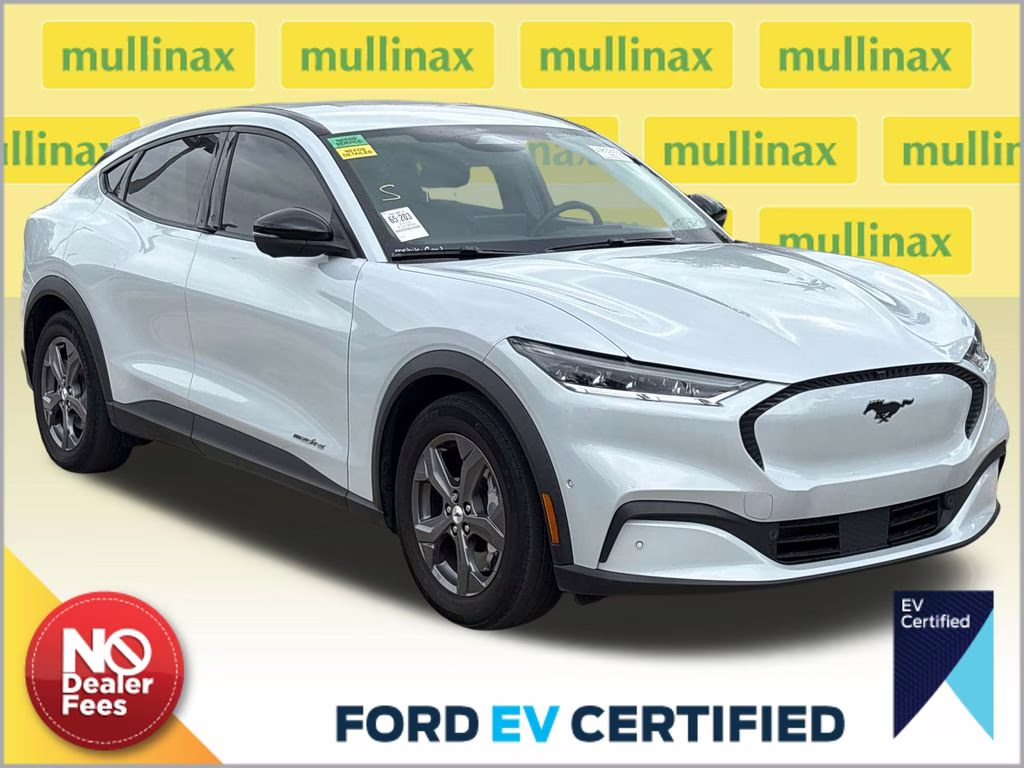 2023 Space White Metallic Ford Mustang Mach-E Select RWD SUV