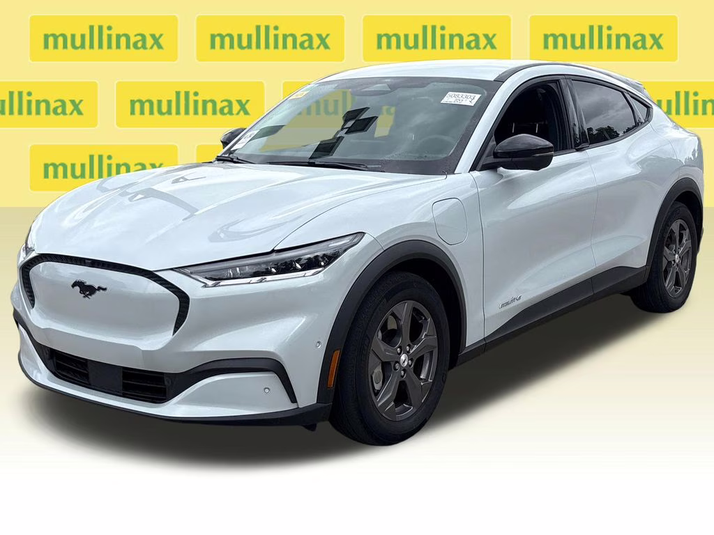 2023 Space White Metallic Ford Mustang Mach-E Select RWD SUV