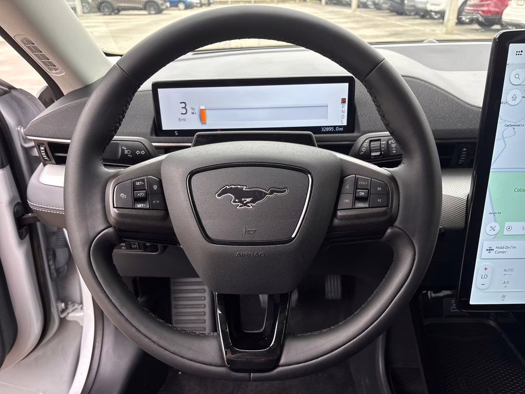 2023 Space White Metallic Ford Mustang Mach-E Select RWD SUV