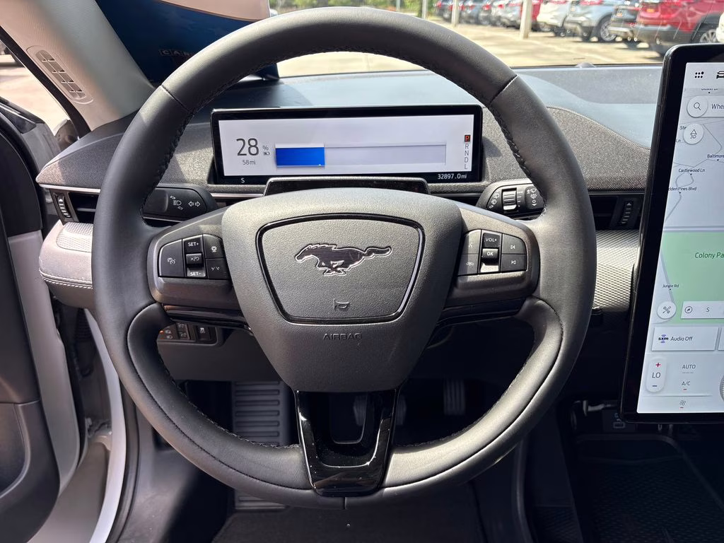 2023 Space White Metallic Ford Mustang Mach-E Select RWD SUV